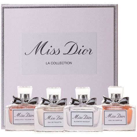 Miss Dior perfume sample set